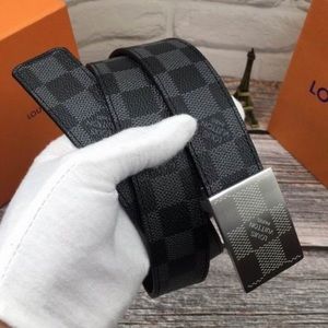 Louis Vuitton Belt Black/Grey